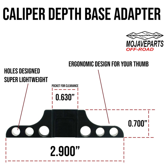 Dynamic Loop, Inc. F88 Caliper Depth Base Adapter